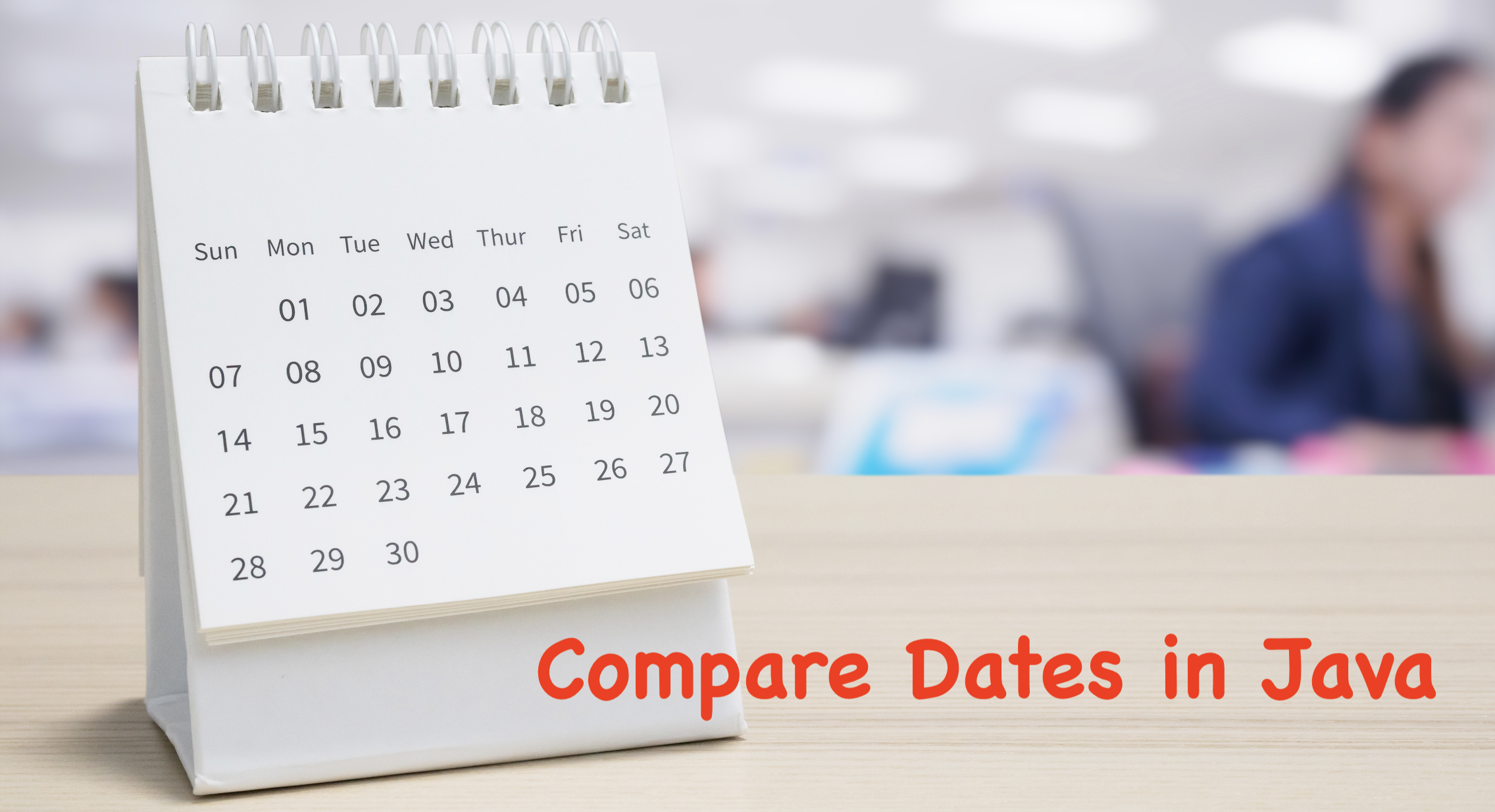 Compare Dates in Java by Code2care